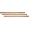 Msi Avery Ash Flush Stairnose 4.53" W X 94" Low Gloss Hybrid Core Waterproof Laminate Wood Flooring ZOR-LVT-TR-0277